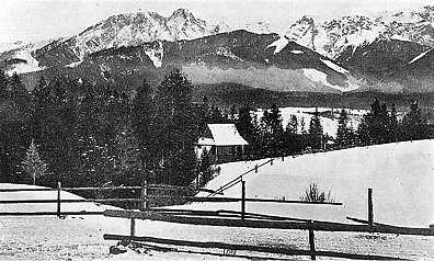 Kocielisko - krajobraz zimowy, 23 kB