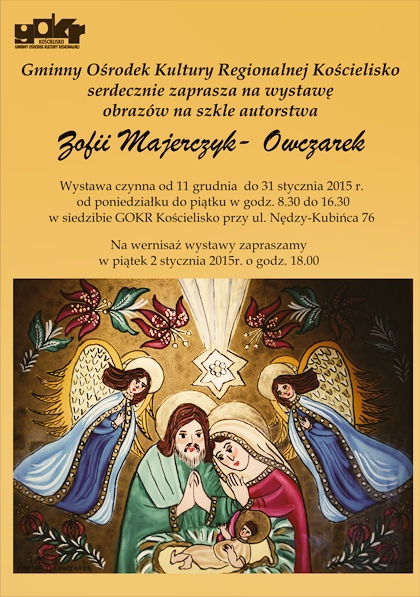 Wystawa obrazów na szkle
